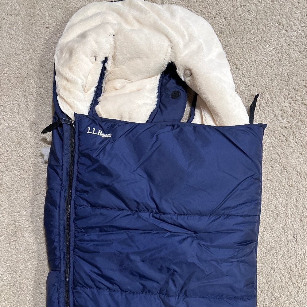 LL Bean Stroller bunting